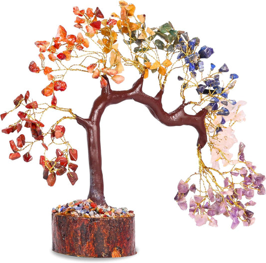 7 Chakra Crystal Tree - Decor